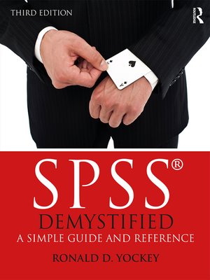 cover image of SPSS Demystified